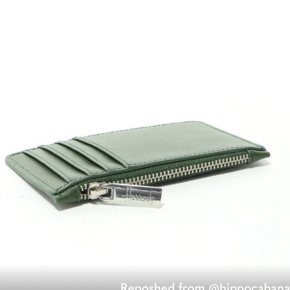 Harrods Leather Kensington Card Holder